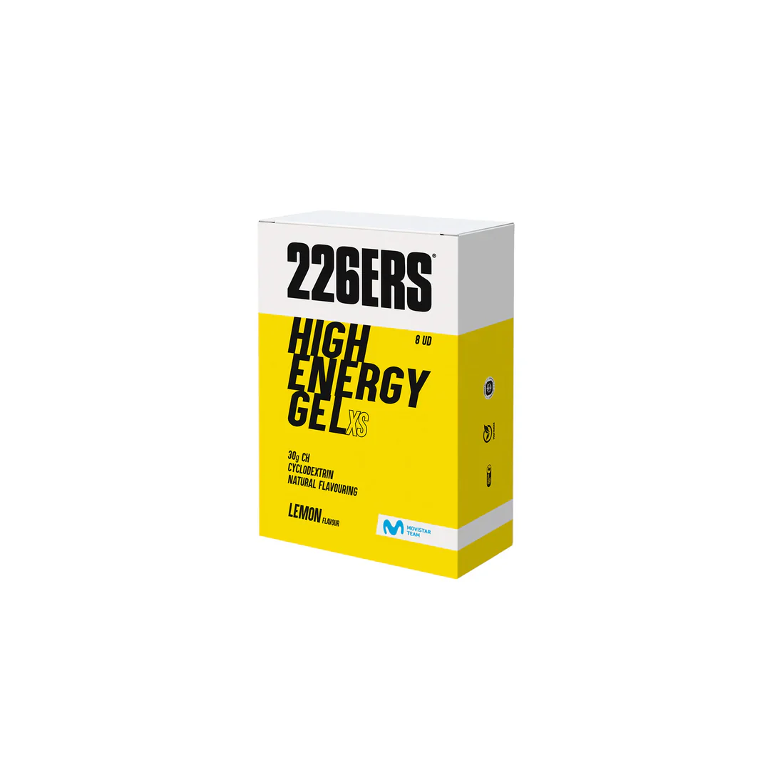 226ERS HIGH ENERGY GEL XS 8 Pack (8x 45g) - Image 3