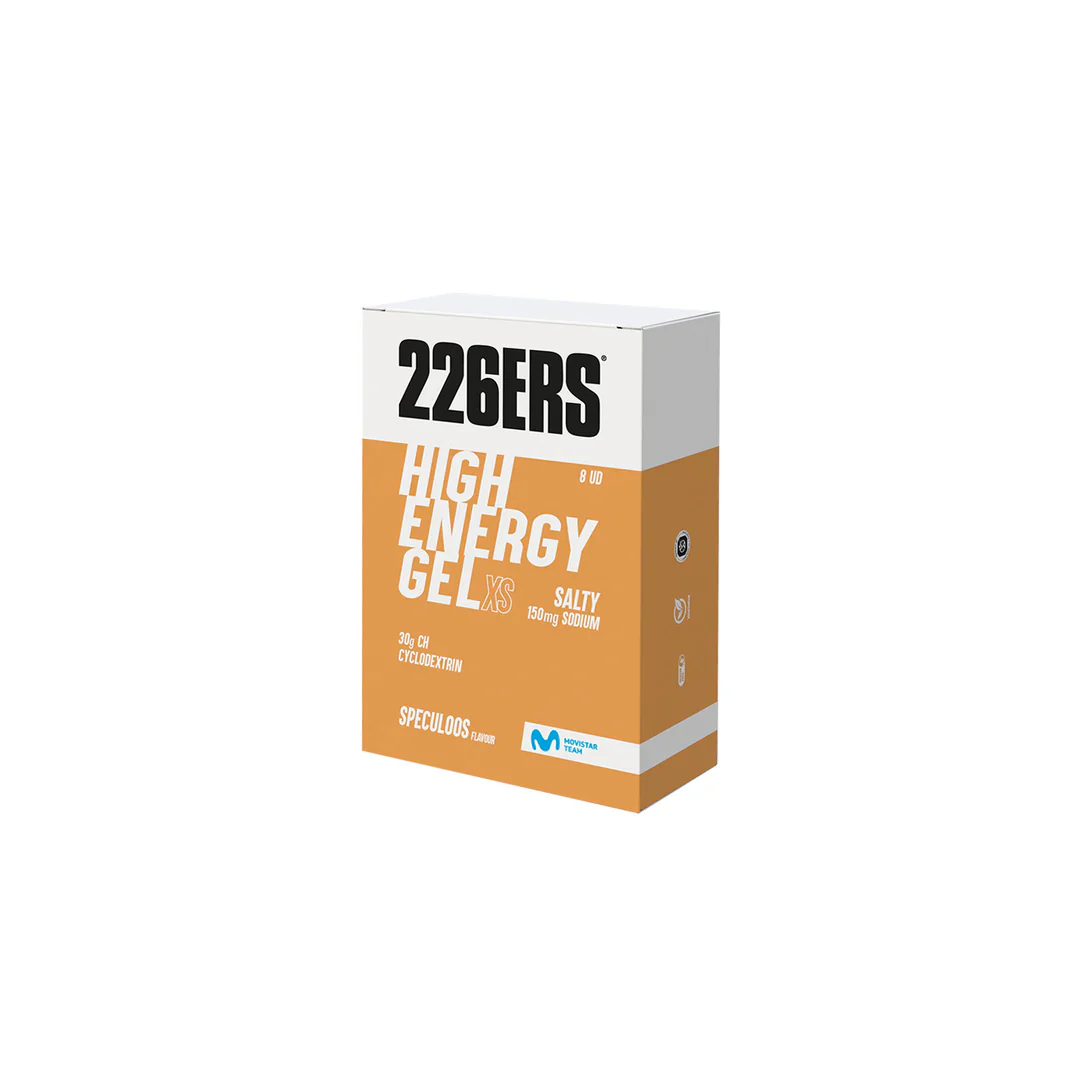 226ERS HIGH ENERGY GEL XS 8 Pack (8x 45g) - Image 4