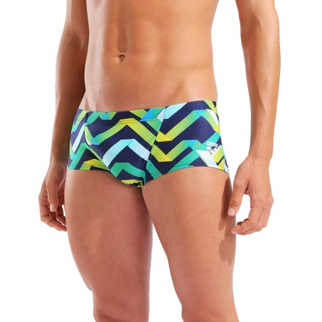 Arena Texture Swim Low Waist Short black-multi Heren - Image 6
