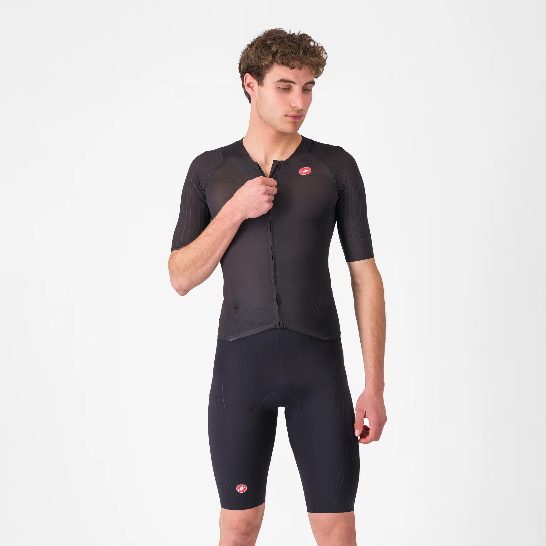 Castelli Free Sanremo 3 Trisuit Korte Mouwen Triathlon Heren - Image 4