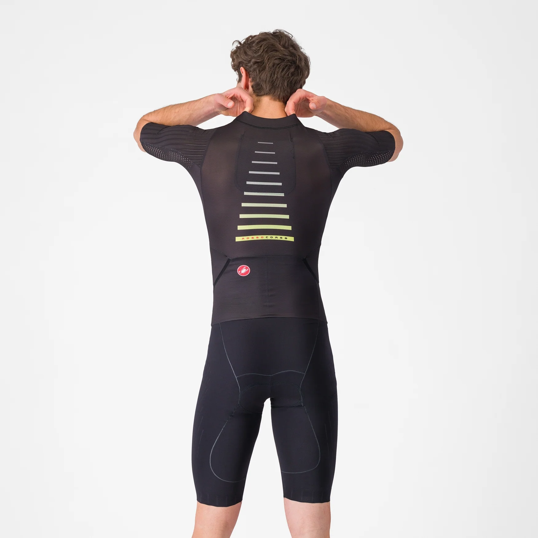 Castelli Free Sanremo 3 Trisuit Korte Mouwen Triathlon Heren - Image 5