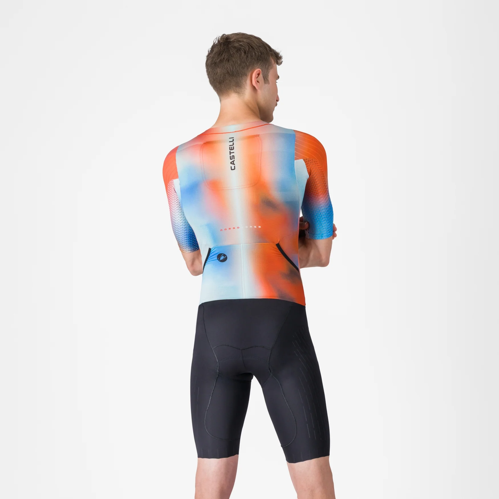 Castelli Free Sanremo 3 Trisuit Korte Mouwen Triathlon Heren - Image 7