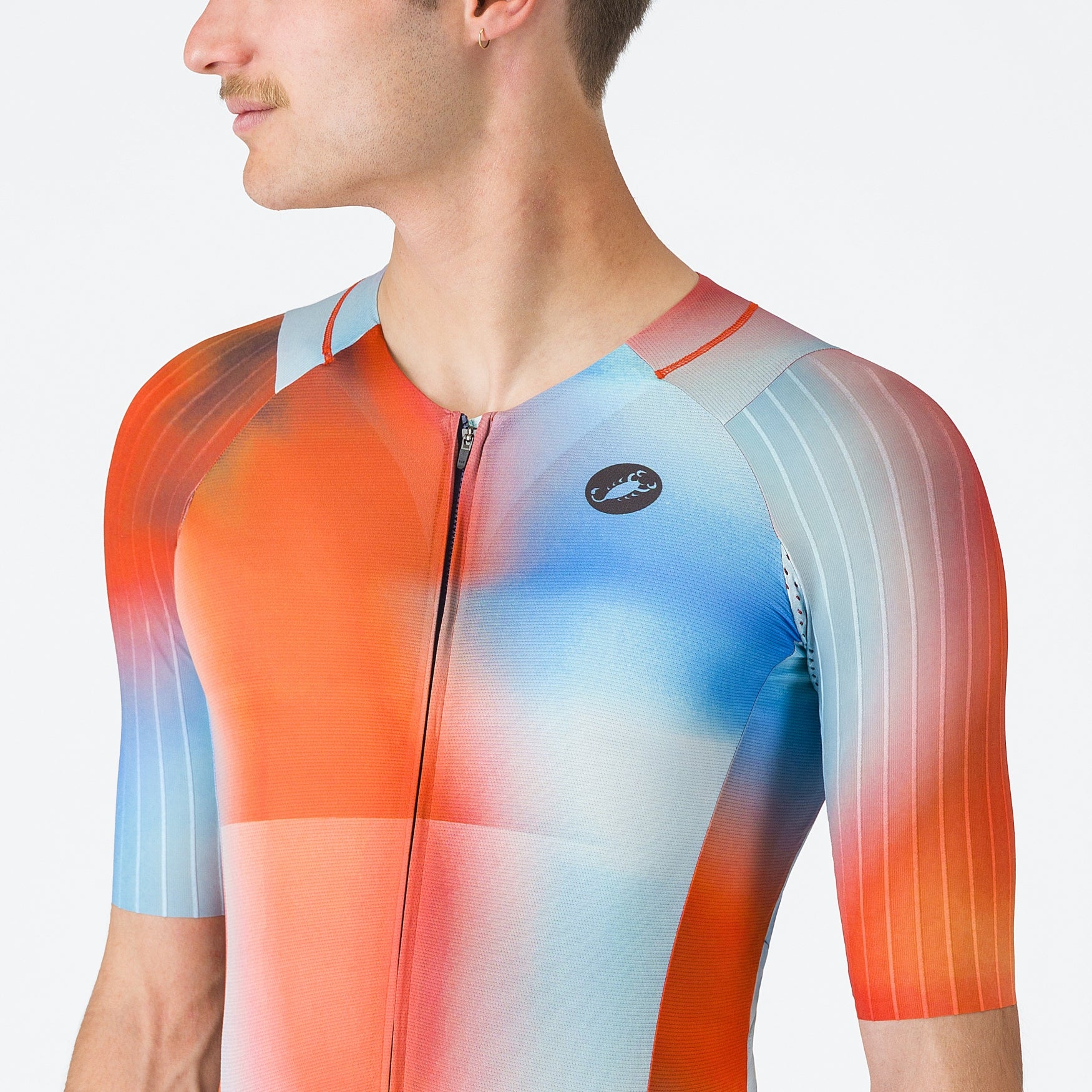 Castelli Free Sanremo 3 Trisuit Korte Mouwen Triathlon Heren - Image 8