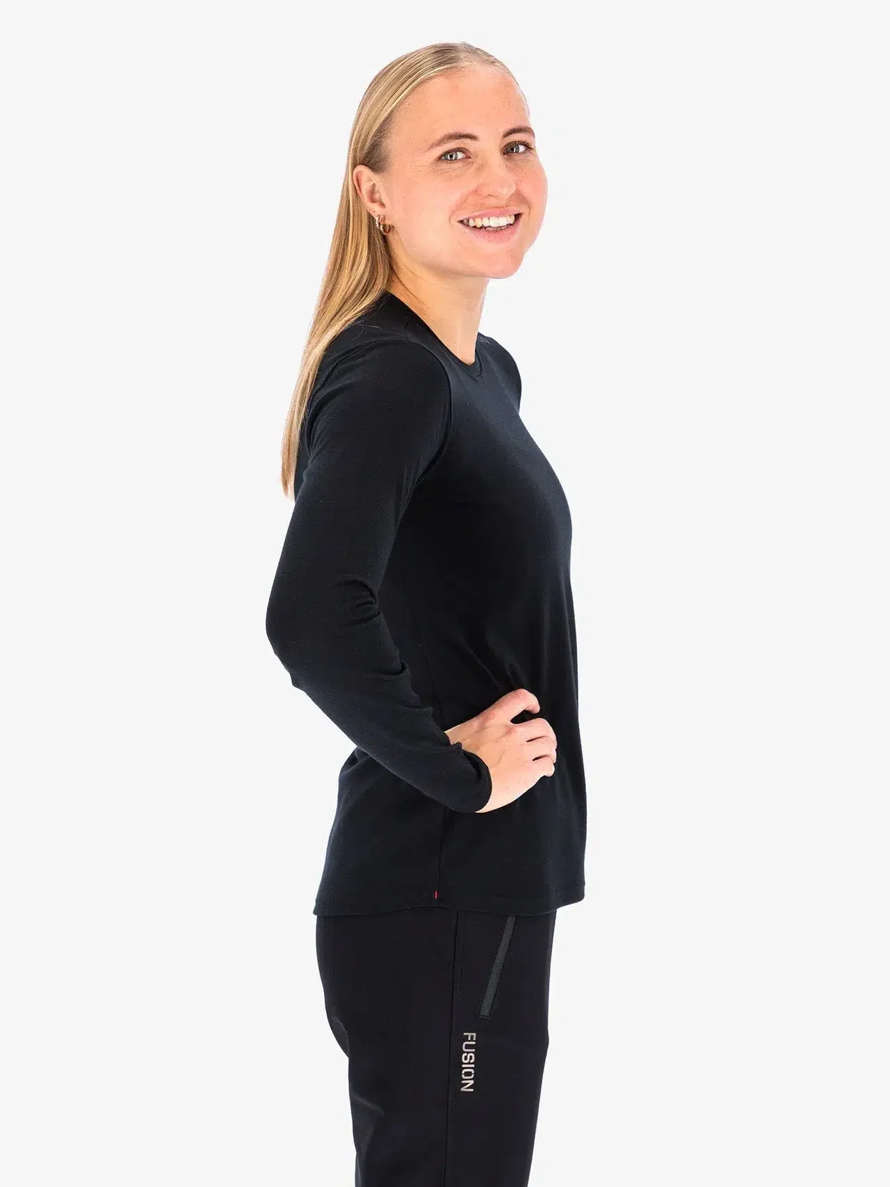 Fusion Merino 220 Shirt Lange Mouwen  Dames - Image 3