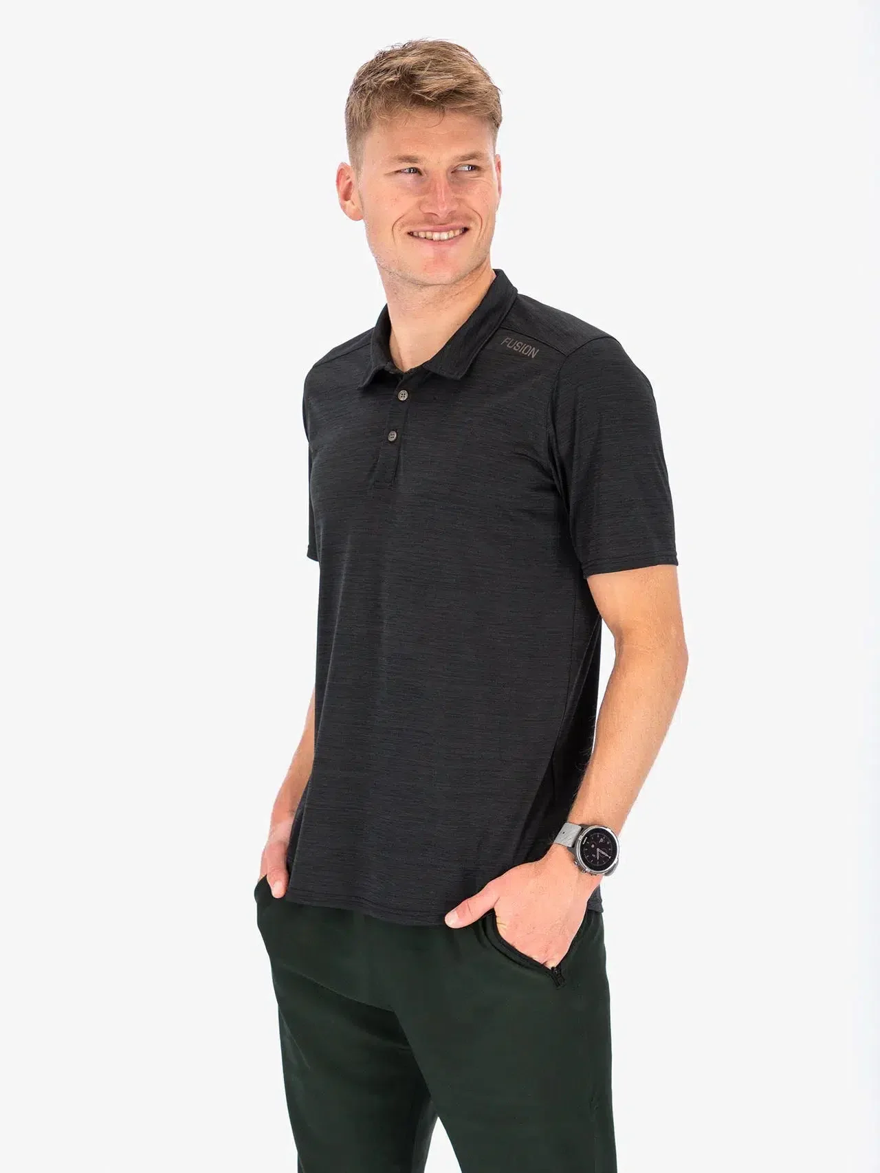 Fusion Recharge Polo Heren - Image 4