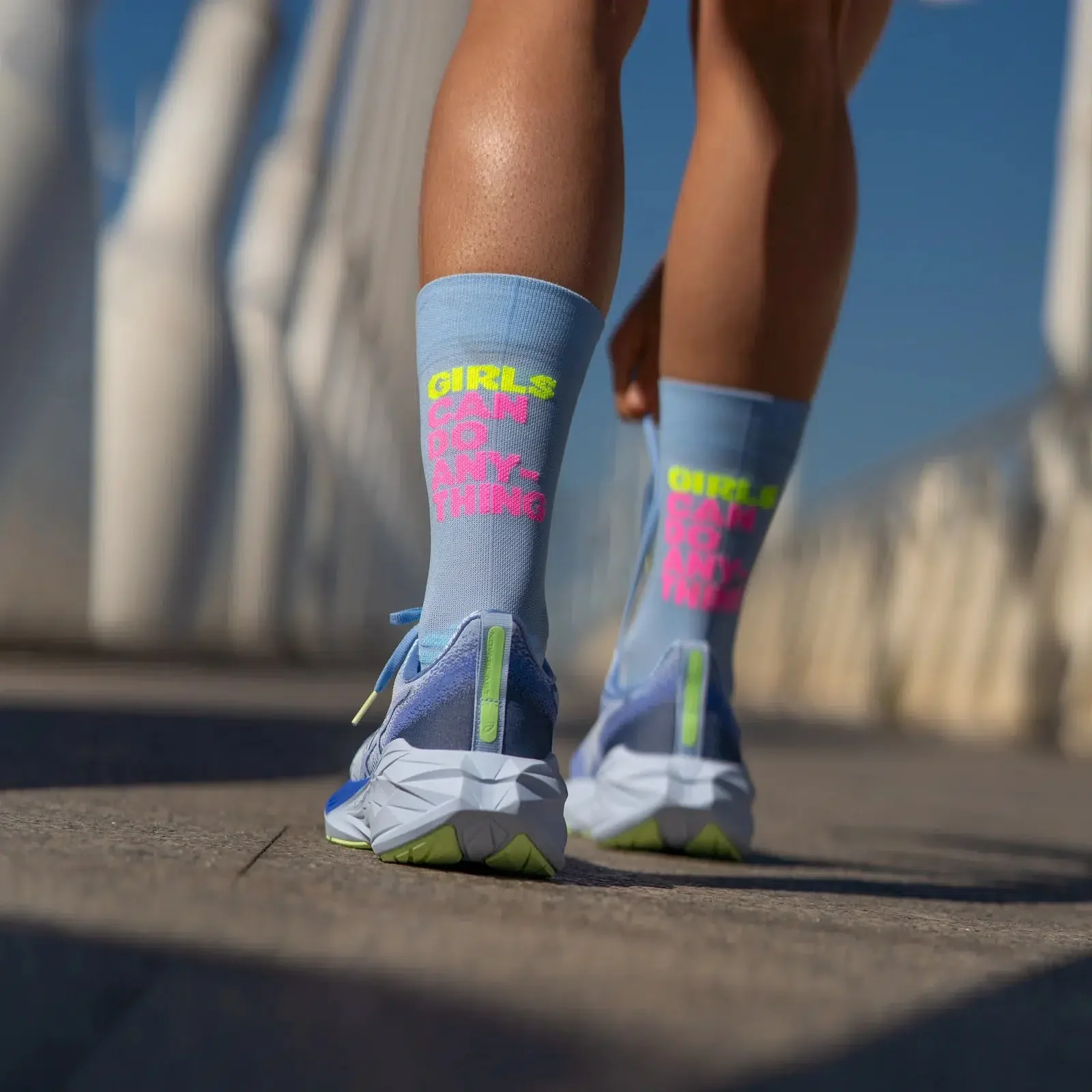 Sporcks Girls Can Do Anything Hardloopsokken - Image 6
