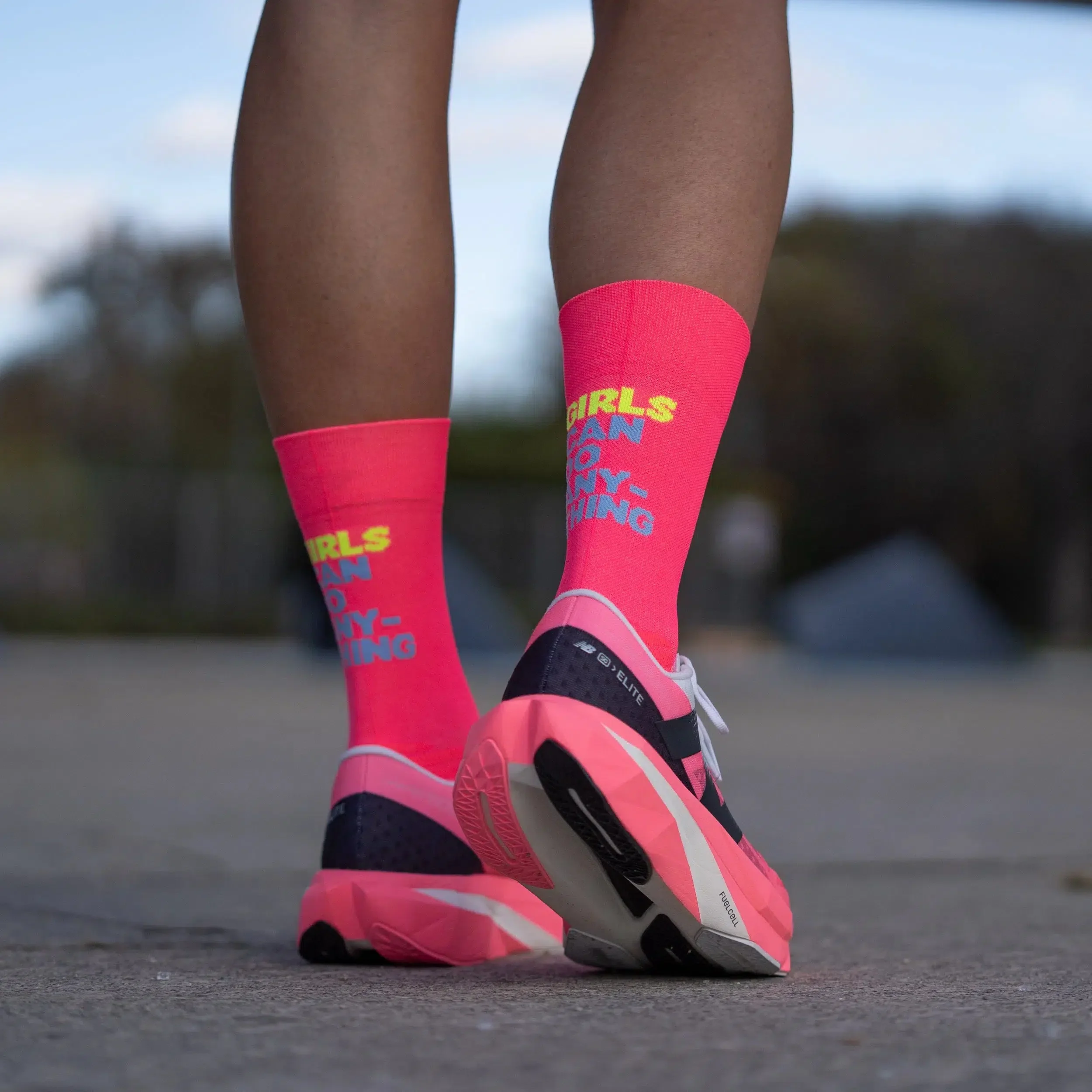 Sporcks Girls Can Do Anything Hardloopsokken - Image 8