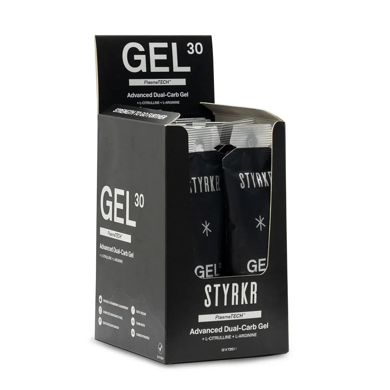 STYRKR Gel30 Dual-Carb Energiegel (72gr) - Image 3