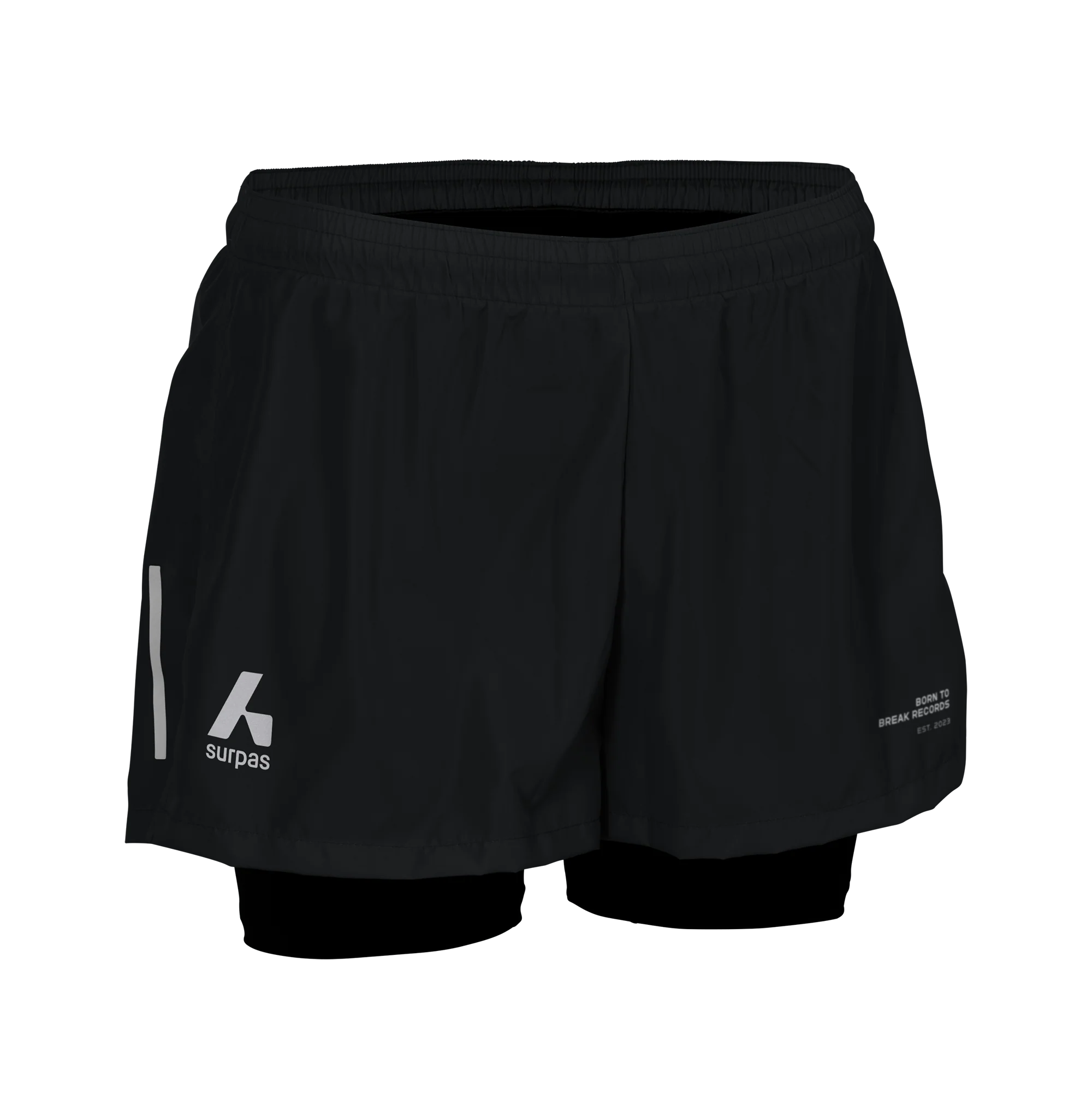 Surpas Hardloopbroek Pace Shorts met Binnenbroek Dames